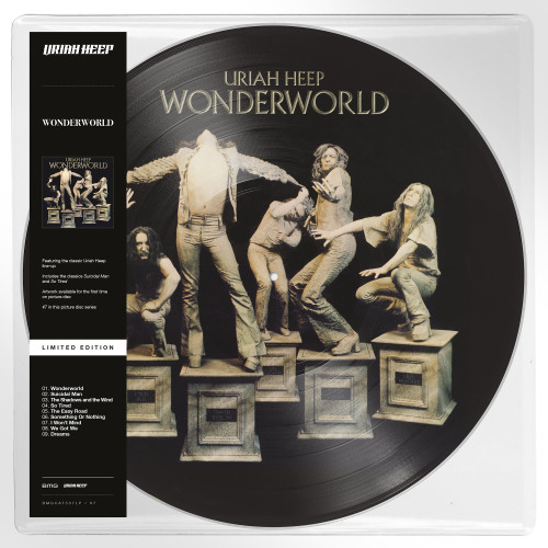 Uriah Heep Wonderworld LP (Picture Disc)