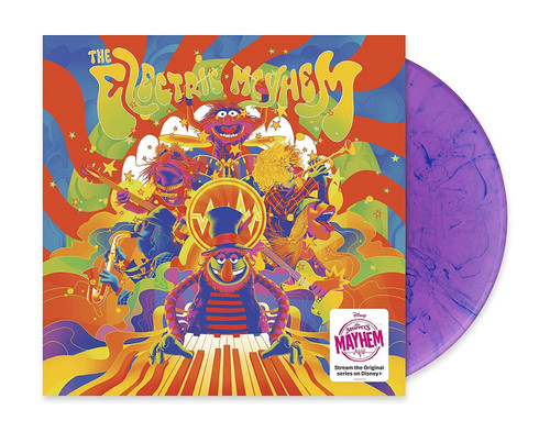 Dr. Teeth and The Electric Mayhem The Electric Mayhem Original Soundtrack LP (Translucent Purple with Blue Swirl Vinyl) 2