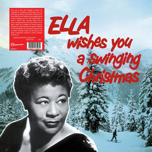 Ella Fitzgerald Ella Wishes You a Swinging Christmas Numbered Limited Edition Import LP (Clear Vinyl) 1