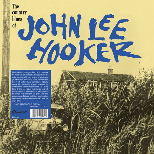 John Lee Hooker The Country Blues of John Lee Hooker Numbered Limited Edition Import LP (Clear Vinyl) 1