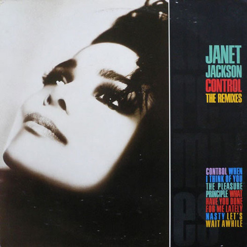 Janet Jackson Control: The Remixes 2LP (Blue/Red & Sea Glass/Lavender Vinyl) 1