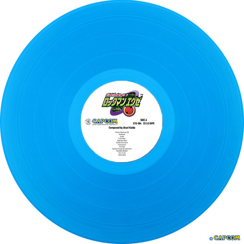 Akari Kaida Mega Man Battle Network (Original Video Game Soundtrack) LP (Blue Vinyl)