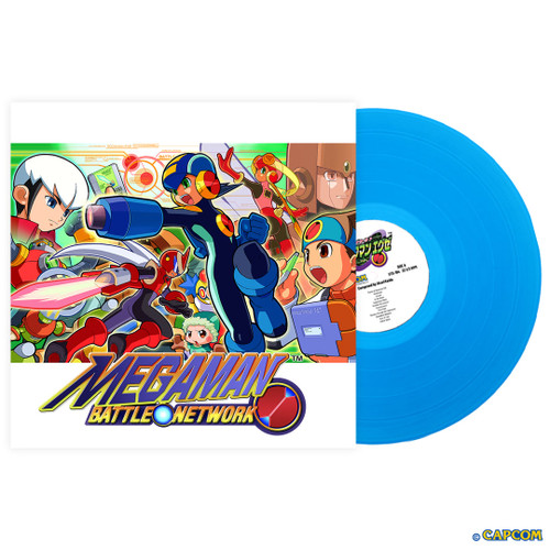 Akari Kaida Mega Man Battle Network (Original Video Game Soundtrack) LP (Blue Vinyl) 2
