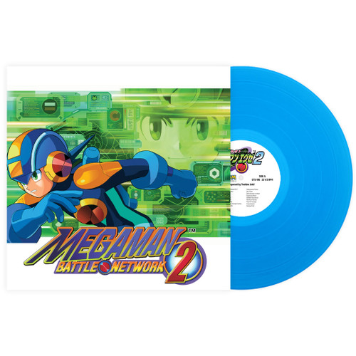 Yoshino Aoki Mega Man Battle Network 2 (Original Video Game Soundtrack) LP (Blue Vinyl) 2
