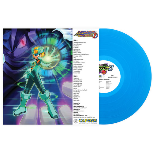 Yoshino Aoki Mega Man Battle Network 2 (Original Video Game Soundtrack) LP (Blue Vinyl) 6