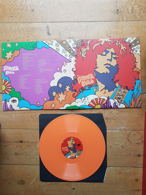 Elemental Child: The Words and Music of Marc Bolan 2LP (Orange Vinyl)