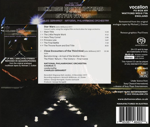 Charles Gerhardt Music from Close Encounters of the Third Kind