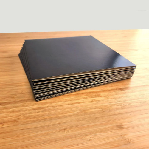 BCW 7" Vinyl Black Paper Cardboard Jacket (10 Pack) 2