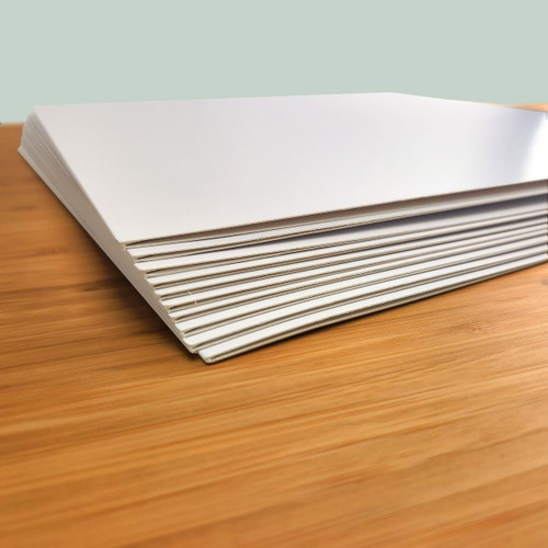 BCW 12" Vinyl White Paper Cardboard Jacket (10 Pack) 2