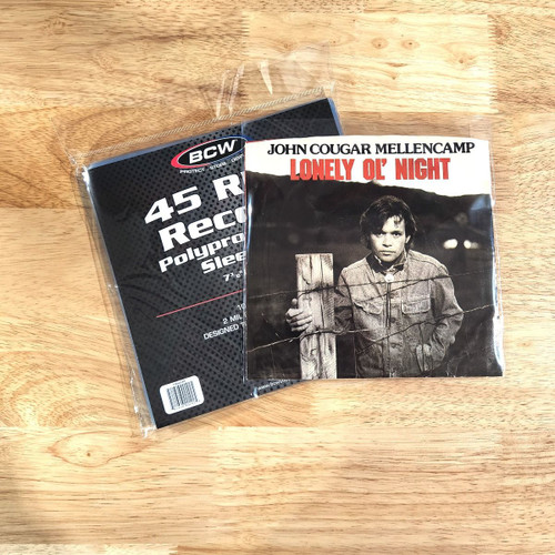 BCW 7" Vinyl Outer Sleeves 2 mil (100 Pack) 2