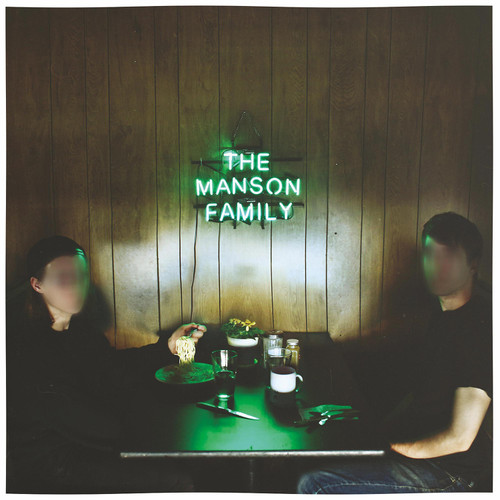 Heart Attack Man The Manson Family LP (Cloudy Clear & Transparent Green Vinyl)