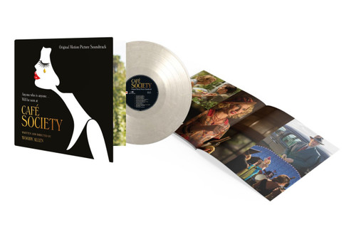 Cafe Society Original Motion Picture Soundtrack Numbered Limited Edition 180g LP (Clear & White Marbled Vinyl)