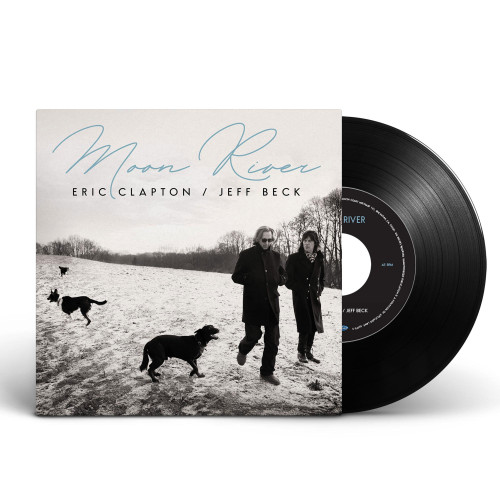 Eric Clapton & Jeff Beck Moon River 45rpm 7" Vinyl Single 1
