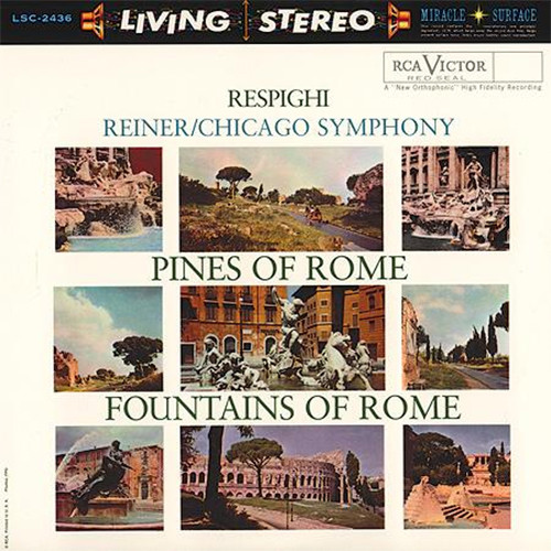 Fritz Reiner Respighi Pines of Rome & Fountains of Rome 180g 45rpm 2LP 1