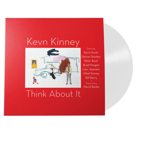 Kevn Kinney Think About It LP (White Vinyl) 1