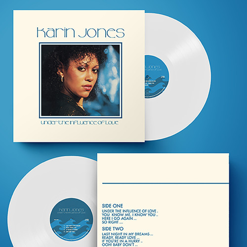 Karin Jones Under the Influence of Love 180g LP (White Vinyl) 2