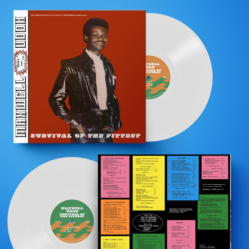 Maxwell Udoh Survival of the Fittest 180g LP (White Vinyl) 2