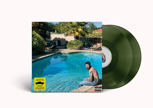 Post Malone Austin 2LP (Forest Green Vinyl) 1