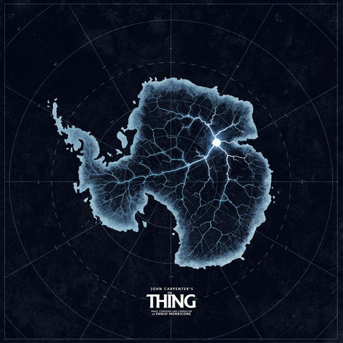 Ennio Morricone John Carpenter's The Thing (Original Motion Picture Soundtrack) 180g LP ("Bone & Blood" Red Swirl Vinyl)