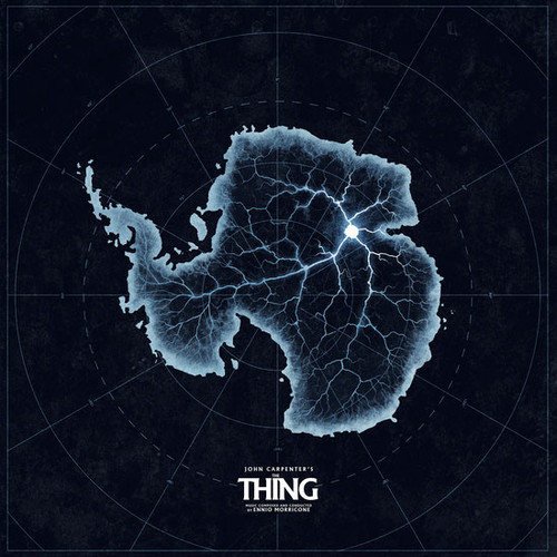 Ennio Morricone John Carpenter's The Thing (Original Motion Picture Soundtrack) 180g LP ("Bone & Blood" Red Swirl Vinyl) 2