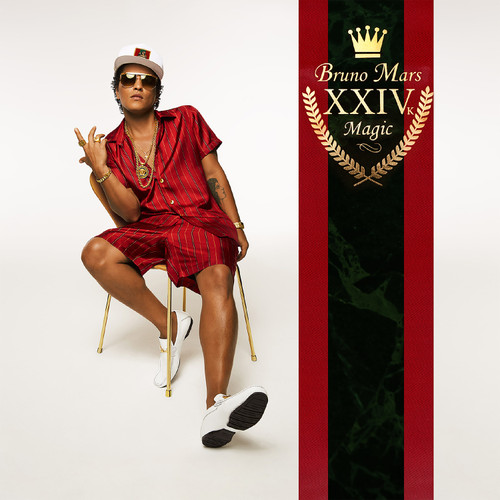 Bruno Mars 24K Magic LP (Clear Vinyl) 1