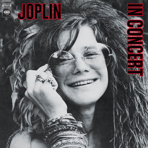 Janis Joplin Joplin in Concert Numbered Limited Edition 180g Import 2LP (Black & White Marbled Vinyl) 1