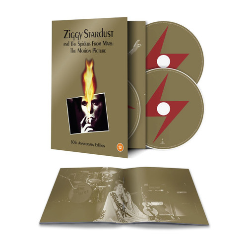 David Bowie Ziggy Stardust and The Spiders From Mars: The Motion Picture (50th Anniversary) 2CD & Blu-Ray Video Disc 1