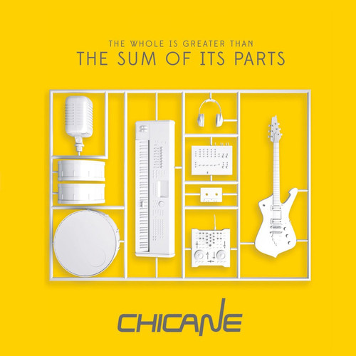 Chicane The Whole Is Greater than the Sum of Its Parts Numbered Limited Edition 180g Import 2LP (White Marbled Vinyl)