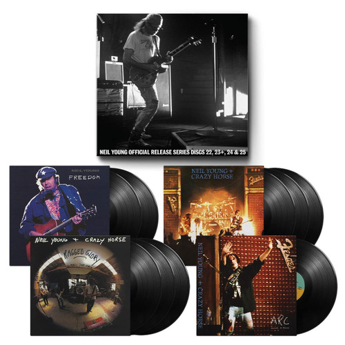 Neil Young Official Release Series Discs 22, 23+, 24 & 25 Numbered