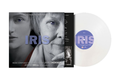 James Horner & Joshua Bell Iris (Music from the Motion Picture) Numbered Limited Edition 180g LP (Clear Vinyl)