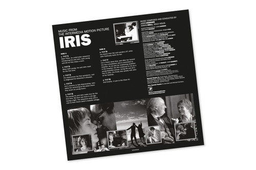 James Horner & Joshua Bell Iris (Music from the Motion Picture) Numbered Limited Edition 180g LP (Clear Vinyl) 3