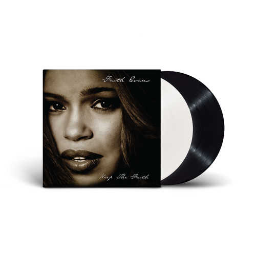 Faith Evans Keep the Faith 2LP (Black & White Vinyl)