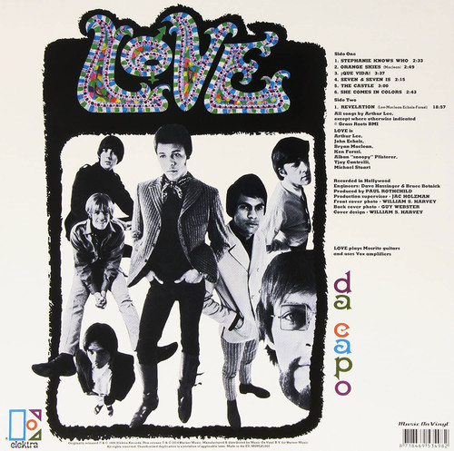 Love Da Capo 180g Import LP 2