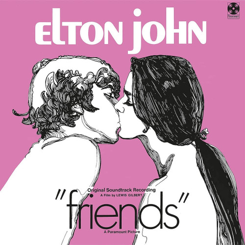 Elton John Friends (Original Soundtrack Recording) LP (Pink Marbled Vinyl) 1