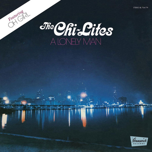 The Chi-Lites A Lonely Man LP (Transparent Blue Vinyl)