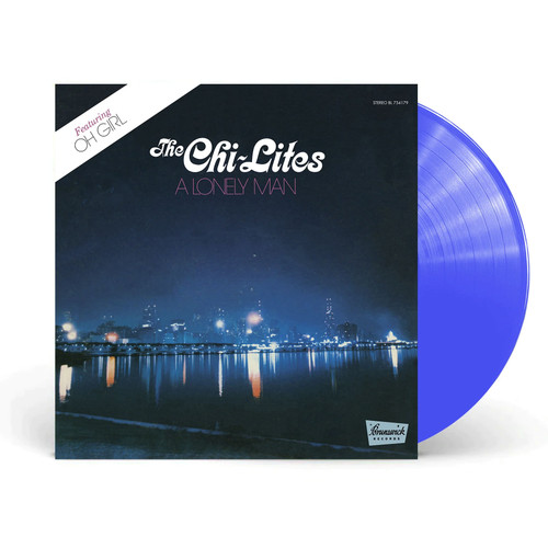 The Chi-Lites A Lonely Man LP (Transparent Blue Vinyl) 1