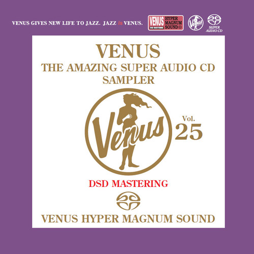 Venus The Amazing Super Audio CD Sampler Vol. 25 Single-Layer Stereo Japanese Import SACD