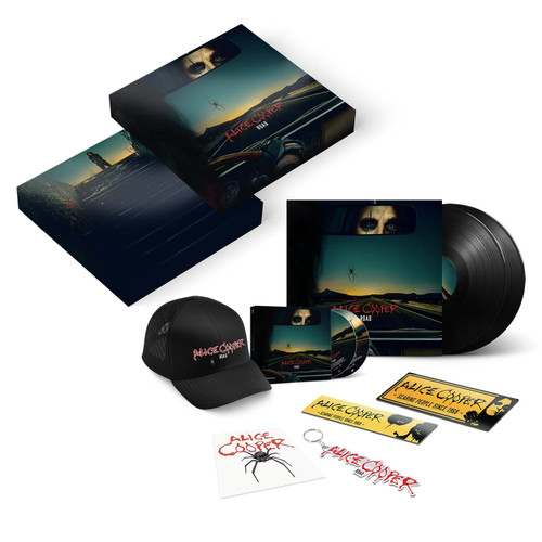 Alice Cooper Road 180g 2LP, CD & Blu-Ray Video Box Set 1