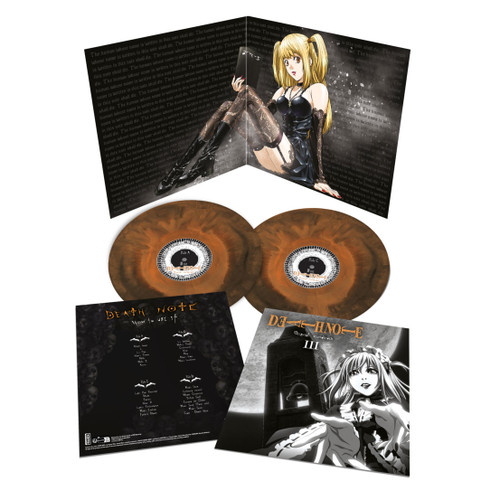 Hideki Taniuchi & Yoshihisa Hirano Death Note: Original Soundtrack III 2LP (Brown Marbled Vinyl) 1
