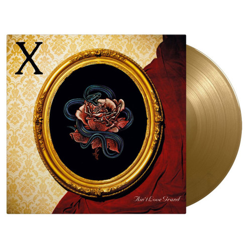 X Ain't Love Grand Numbered Limited Edition 180g Import LP (Gold Vinyl) 2