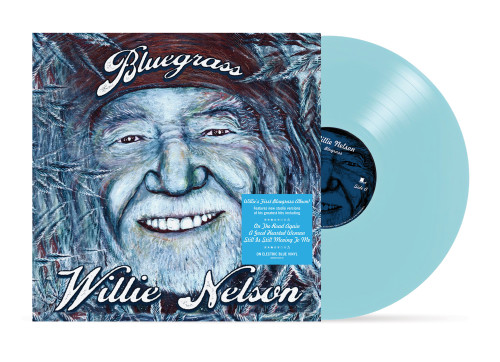 Willie Nelson Bluegrass LP (Electric Blue Vinyl)