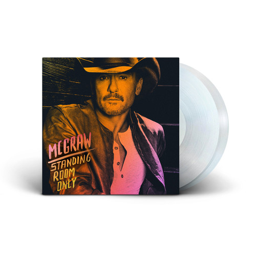 Tim McGraw Standing Room Only 2LP (Clear Vinyl) 2