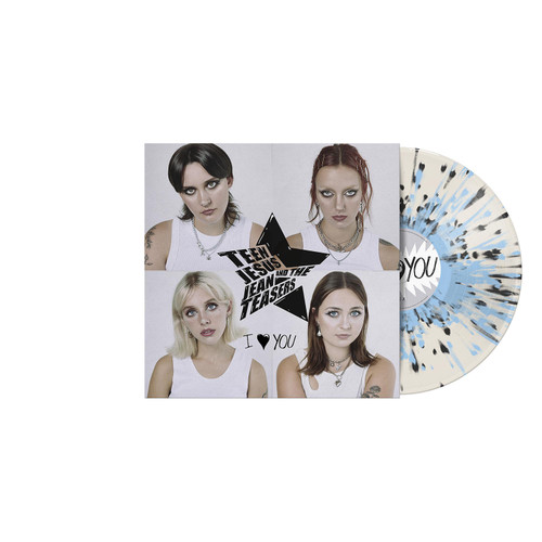 Teen Jesus and the Jean Teasers I Love You LP (Cloudy Clear Black Splatter Vinyl) 2