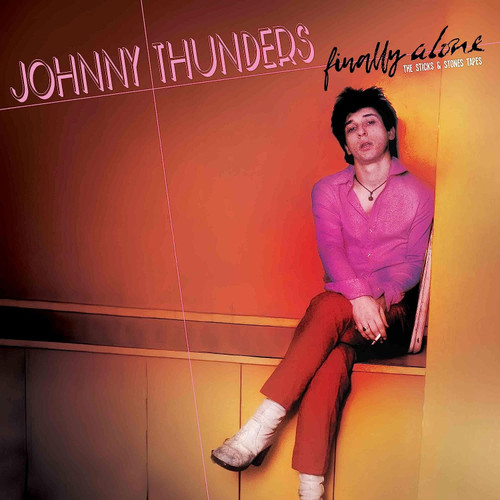 Johnny Thunders Finally Alone: The Sticks & Stones Tapes LP (Red Vinyl) & 45rpm 7" Vinyl Single (Clear Vinyl) 2