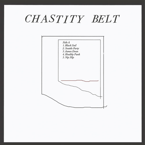 Chastity Belt No Regerts (10th Anniversary Edition) LP (Black & White Swirl Vinyl) 1