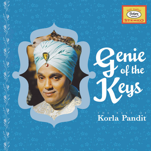 Korla Pandit Genie of the Keys: The Best of Korla Pandit LP (Opaque Blue Vinyl) 1
