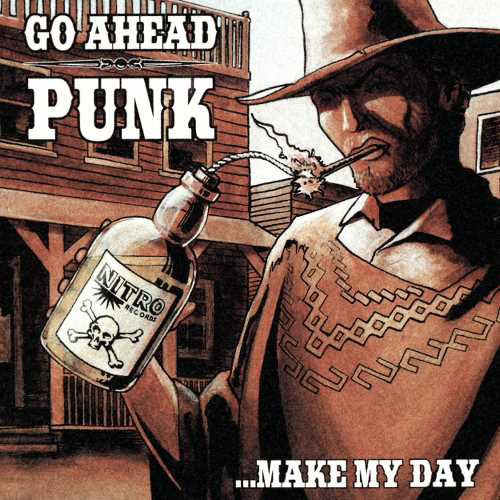 Go Ahead Punk...Make My Day LP (Orange Splatter Vinyl) 1