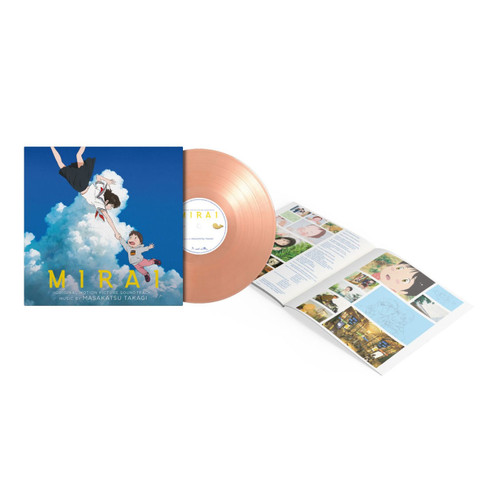 Masakatsu Takagi Mirai (Original Motion Picture Soundtrack) Numbered Limited Edition 180g Import LP (Pink Blossom Vinyl) 3