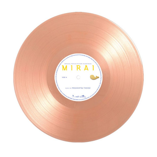 Masakatsu Takagi Mirai (Original Motion Picture Soundtrack) Numbered Limited Edition 180g Import LP (Pink Blossom Vinyl) 5