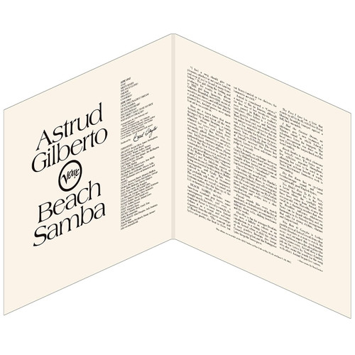 Astrud Gilberto Beach Samba 180g Import LP 4